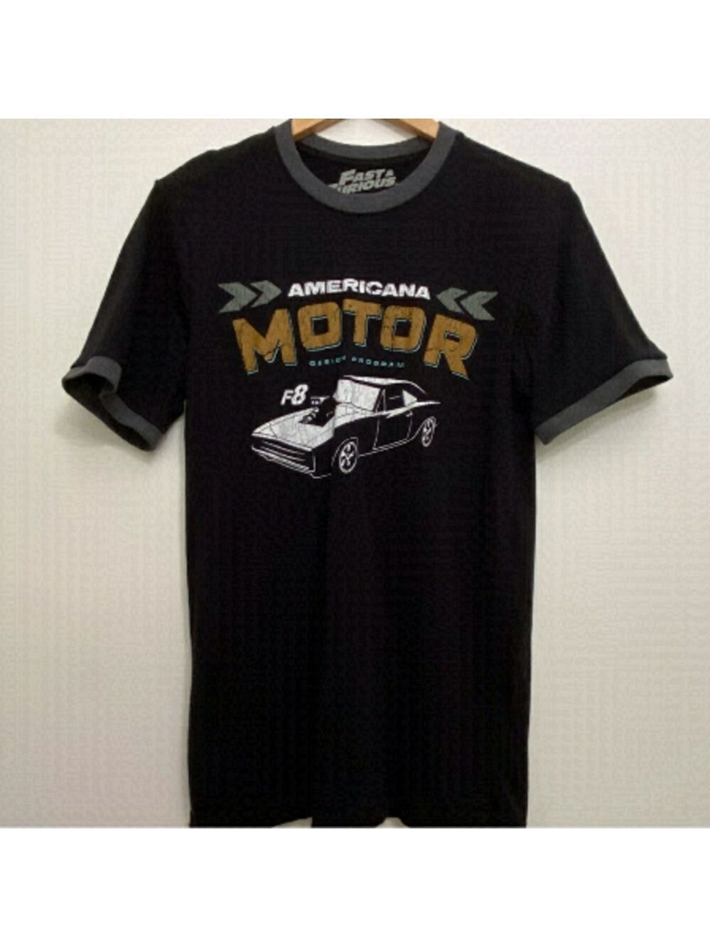 FAST and Furious Original Car T-Shirt - Unisex - Black - Small